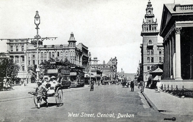 West Street, Durban, circa 1900